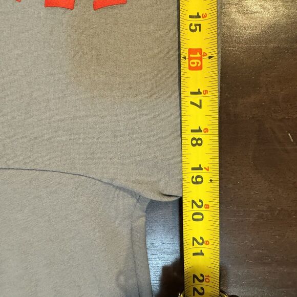 Texas Tech Red Raiders Long Sleeve Large T-Shirt Grey Graphic Tee NCAA - Picture 5 of 5